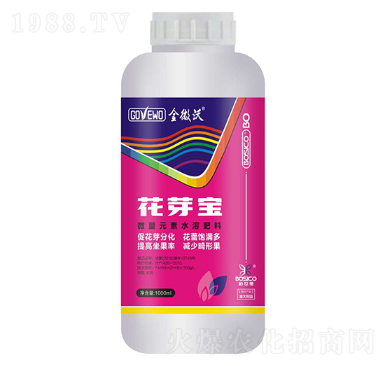 1000ml花芽寶微量元素水溶肥料-金微沃-漢翔