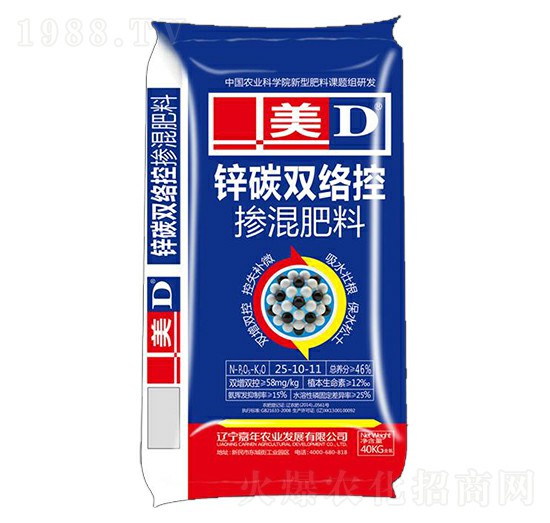 鋅碳雙絡控摻混肥料25-10-11-嘉年農業(yè)