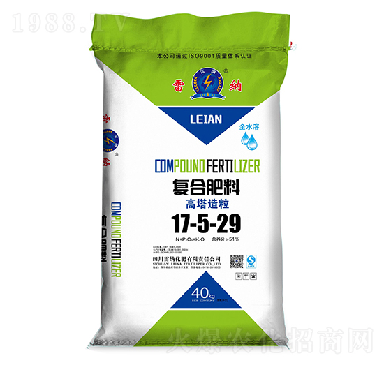 高塔造粒復(fù)合肥料17-5-29-雷納