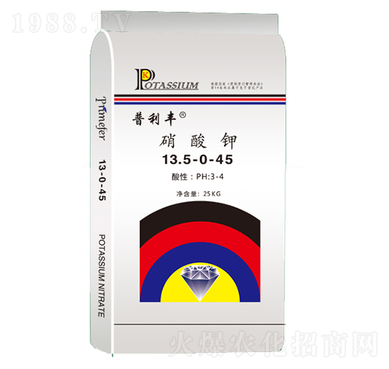 25kg硝酸鉀13.5-0-46-普利豐-普德頌