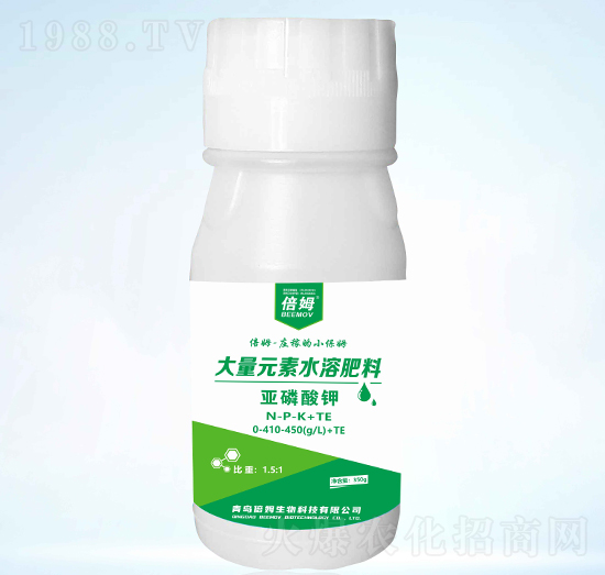 350g亞磷酸鉀0-410-450+TE-倍姆生物