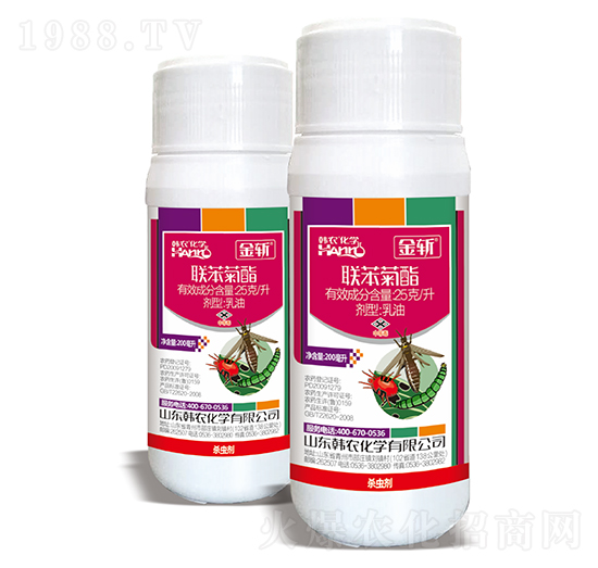 25克每升聯(lián)苯菊酯乳油-金斬-韓農