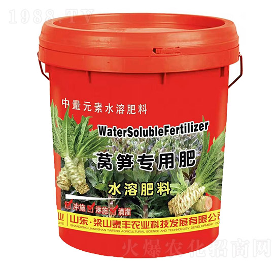 萵筍專用肥水溶肥料-梁山泰豐