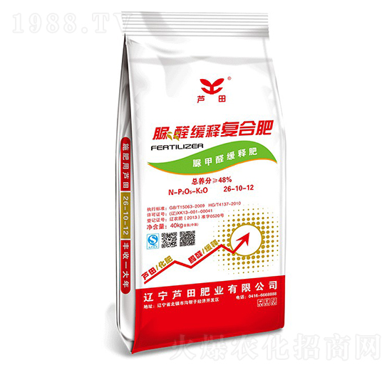 脲醛緩釋復合肥料26-10-12-蘆田肥業(yè)