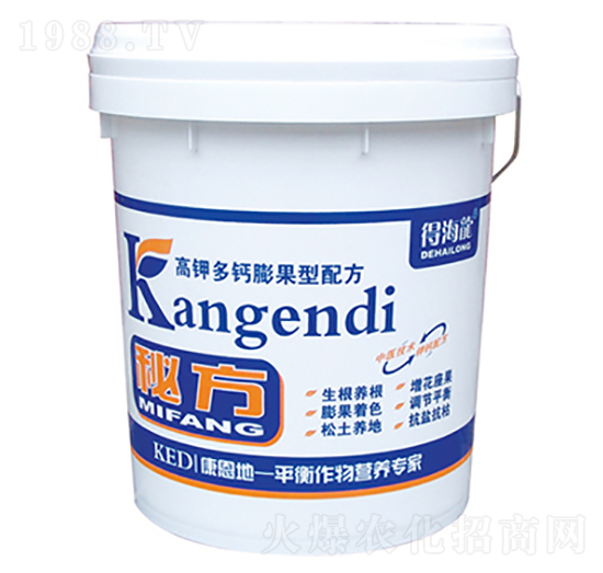 高鉀多鈣膨果型配方肥-秘方-康恩地