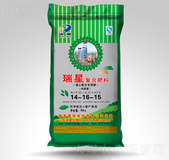 復(fù)合肥料14-16-15-瑞星