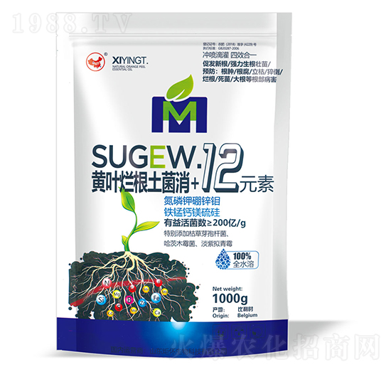 黃葉爛根土菌消+12元素-山東炬懷生物