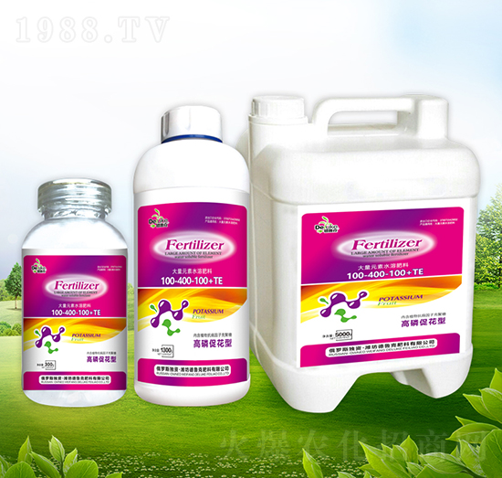 高磷促花型大量元素水溶肥100-400-100+TE-德魯克