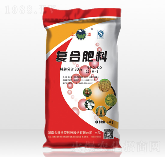 復(fù)合肥料16-6-8-眾望