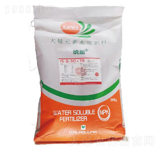 統(tǒng)盈大量元素水溶肥15-5-30+TE-臺(tái)州農(nóng)資