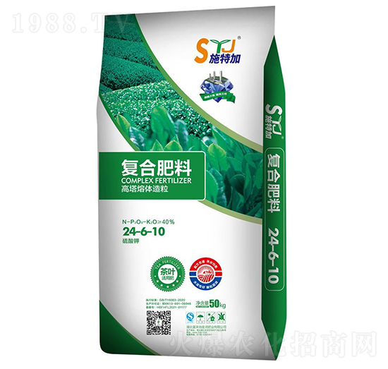 茶葉適用復(fù)合肥料24-6-10-施特加-富來(lái)地