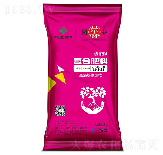 硫酸鉀復合肥料18-5-22-園林-富來地