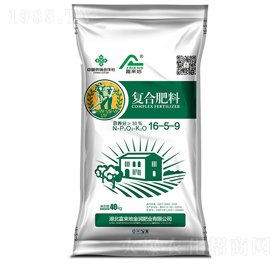 復合肥料16-5-9-富來地
