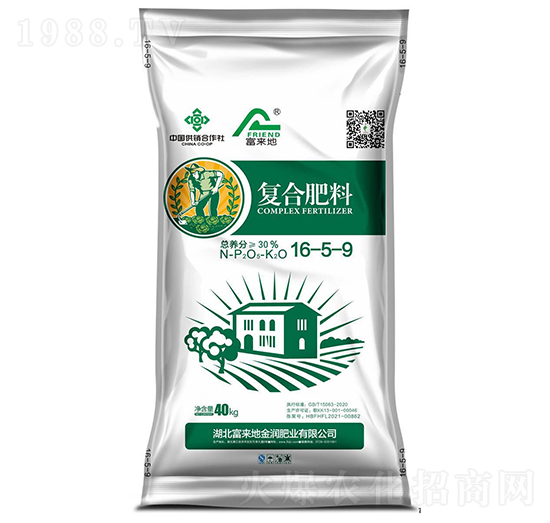 40kg復(fù)合肥料16-5-9-富來地