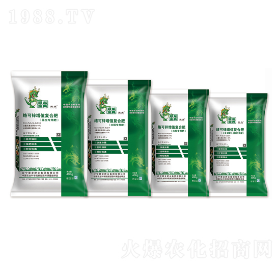 翠龍絡(luò)可鋅花生、水稻、大豆專用增值肥-雙馬-翠龍肥業(yè)