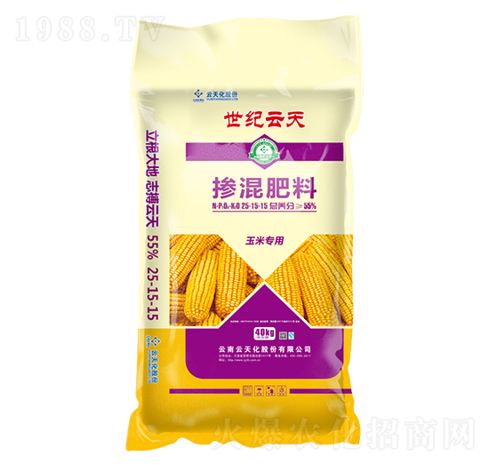 玉米專用摻混肥25-15-15-世紀云天