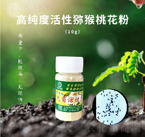 獼猴桃無(wú)菌活性花粉-純花粉-彭邦生物