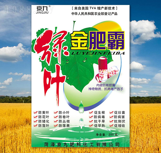 綠葉金肥霸-京九