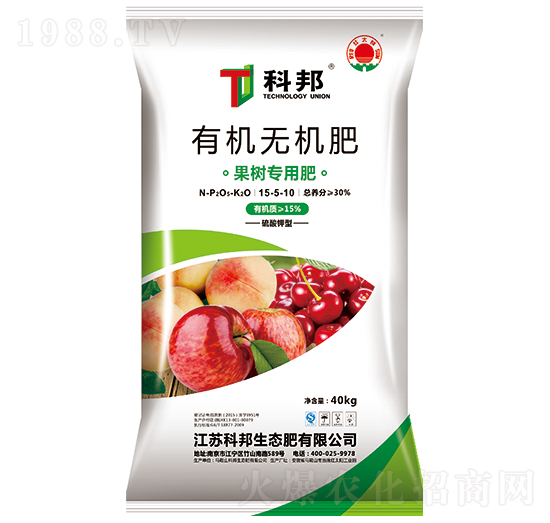 有機(jī)無(wú)機(jī)肥15-5-10-科邦生態(tài)