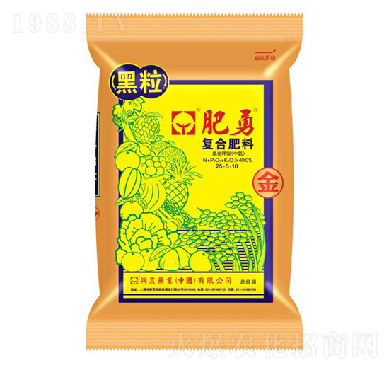 含腐植酸復合肥料25-5-10-金肥勇-興農(nóng)藥業(yè)