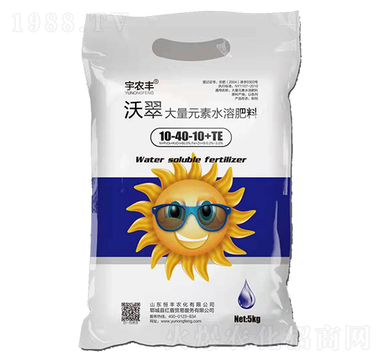 大量元素水溶肥料10-40-10+TE-沃翠-恒豐農(nóng)化