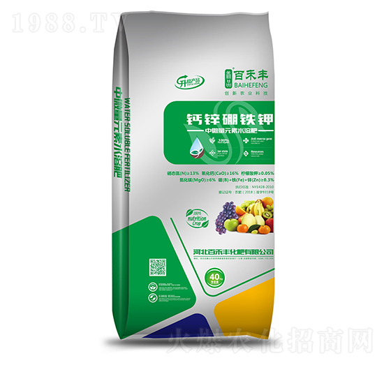 鈣鋅硼鐵鉀-百禾豐