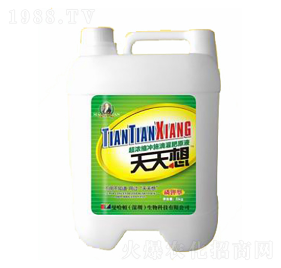 磷鉀型超濃縮沖施滴灌肥原液-天天想-德化