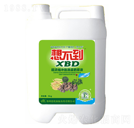 藥材型超濃縮沖施滴灌肥原液-想不到-德化