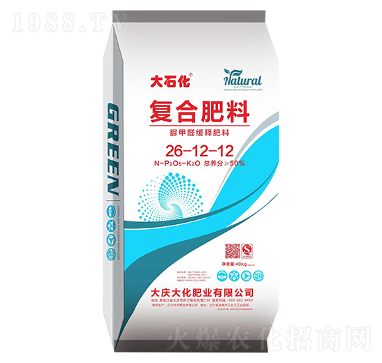 脲甲醛緩釋復(fù)合肥料26-12-12-大慶大化