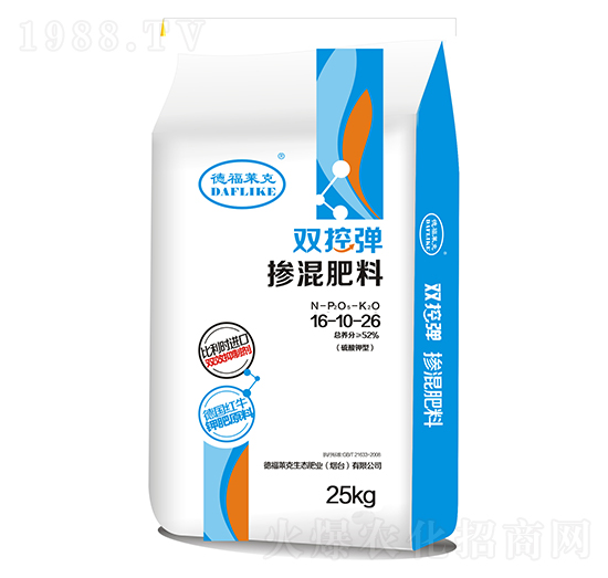 雙控彈摻混肥料16-10-26-德福萊克-眾德肥料