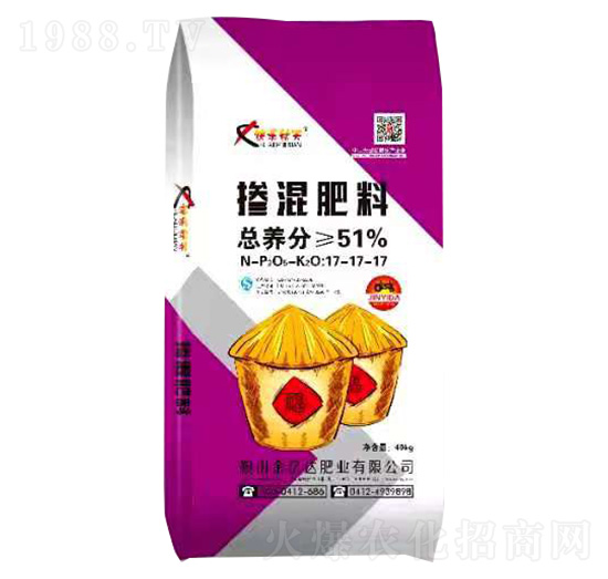 摻混肥料17-17-17-快樂(lè)秋天-金億達(dá)肥業(yè)