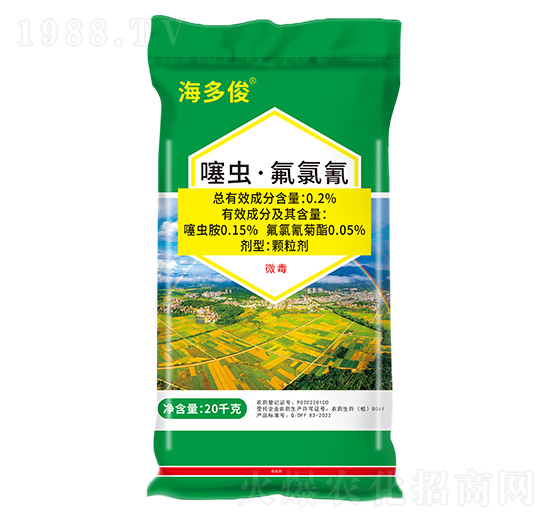 0.2%噻蟲(chóng)胺·氟氯氰顆粒劑-海多俊-金絲鳥(niǎo)