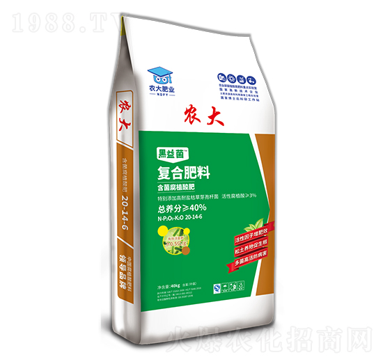 含菌復合肥料-20-14-6-農(nóng)大肥業(yè)
