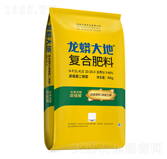 腐植酸二銨型復(fù)合肥料20-26-0-龍蟒大地-農(nóng)技小院