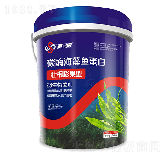 壯根膨果型碳酶海藻魚(yú)蛋白-施?？? style=