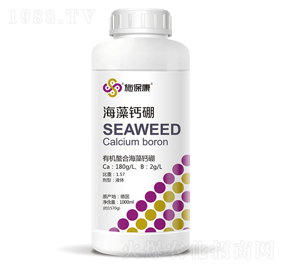 有機(jī)螯合海藻肥-海藻鈣硼-施保康