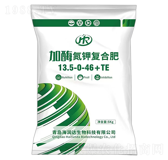 加酶氮鉀復(fù)合肥13.5-0-46+TE-海潤(rùn)達(dá)生物
