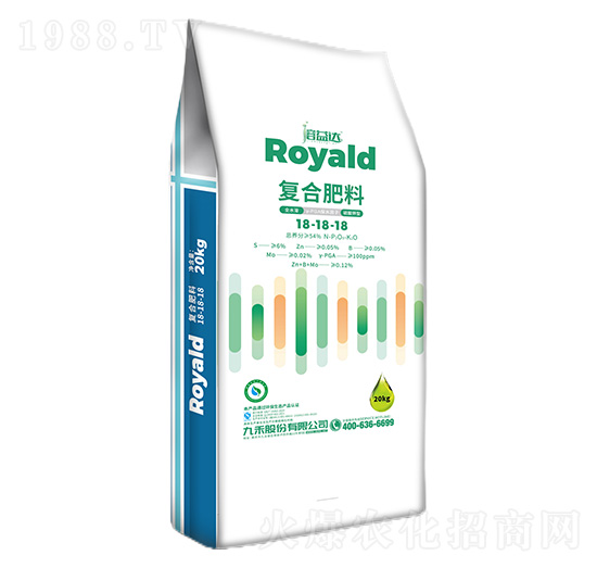 復合肥料18-18-18-溶益達-九禾