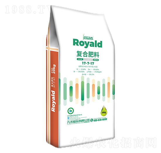 復(fù)合肥料17-7-17-溶益達-九禾