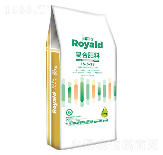 復合肥料15-5-28-溶益達-九禾