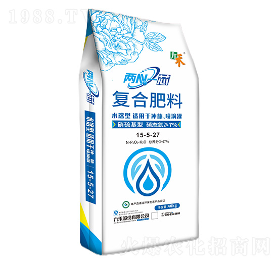 復(fù)合肥料15-5-27-兩N一芯-九禾