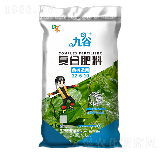 桑樹適用復(fù)合肥料22-6-10-九谷-九禾