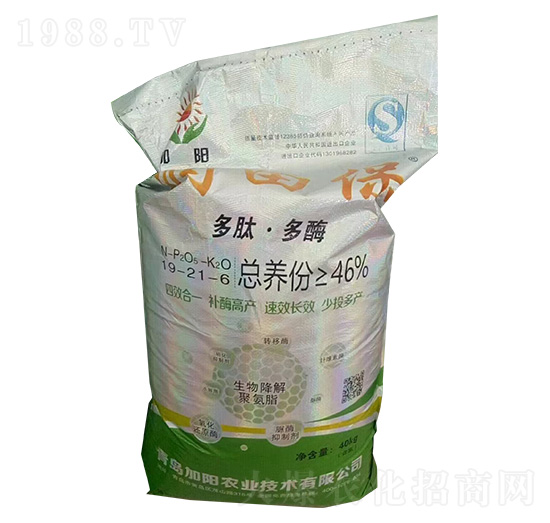 多肽·多酶摻混肥料19-21-6-潤田保-加陽農(nóng)業(yè)