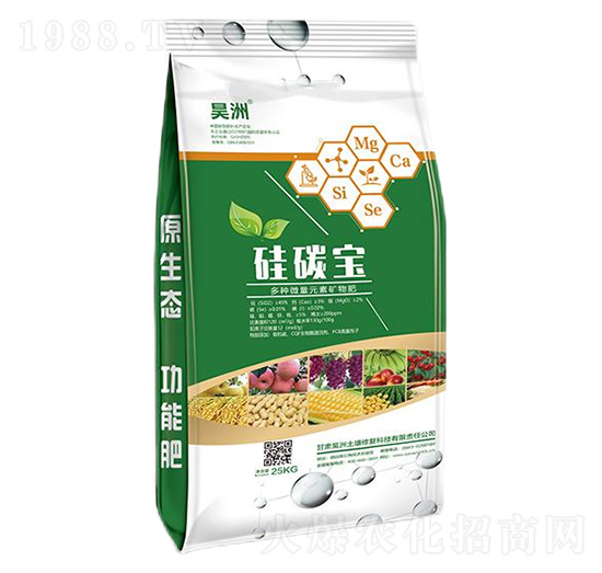 25kg多種微量元素礦物肥-硅碳寶-昊洲土壤修復