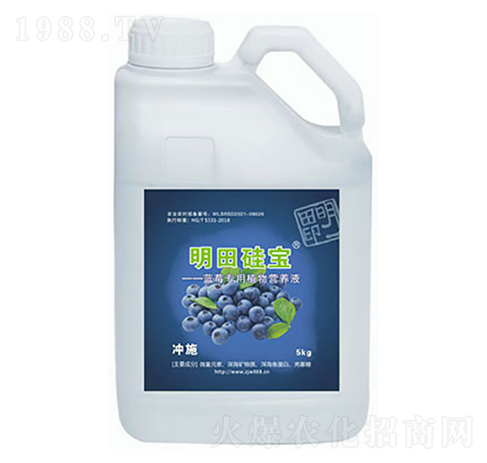 藍(lán)莓專用植物營養(yǎng)液-明田硅寶-真佳味