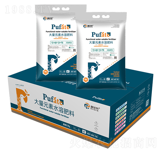 高磷型大量元素水溶肥料13-40-13+TE-普法特