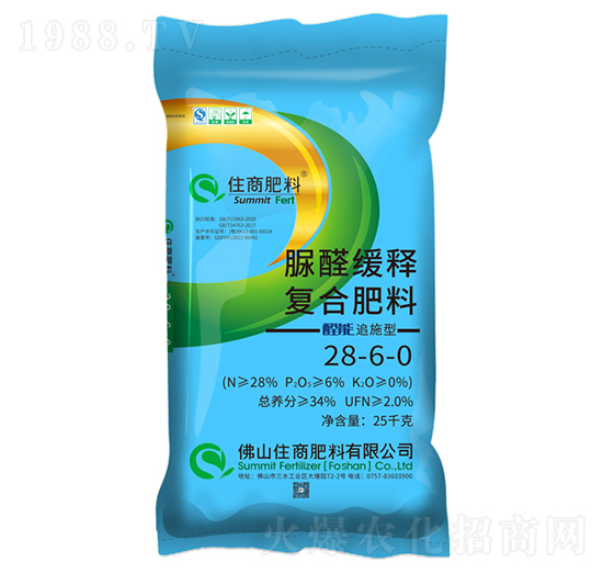 脲醛緩釋復合肥料28-6-0-住商肥料