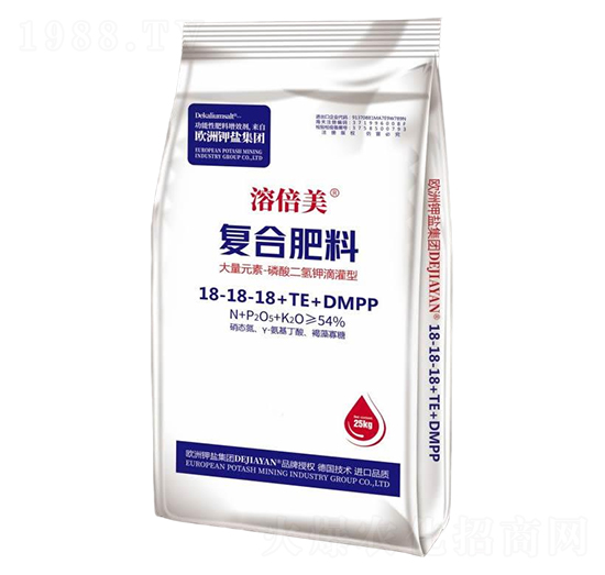 磷酸二氫鉀滴灌型大量元素復(fù)合肥料18-18-18+TE+DMPP-溶倍美-德鉀鹽國(guó)際