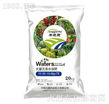 豐溉大量元素水溶肥15-30-15+Mg+TE-興達(dá)化工