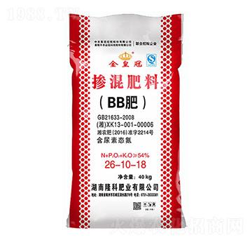 摻混肥料（BB肥）26-10-18-金皇冠-隆科肥業(yè)